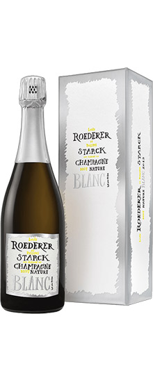 Louis Roederer Brut Nature Philippe Starck díszdobozban
