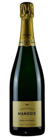 Mandois Blanc de Blanc 1er cru Nabuchodonosor fadobozban 2013