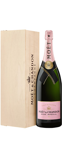 Moët&Chandon Rosé Impérial Jeroboam fadobozban NV