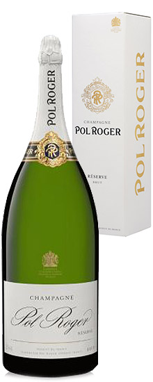 Pol Roger Brut Réserve Salmanazar díszdobozos NV